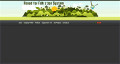 Desktop Screenshot of abood-filter.com